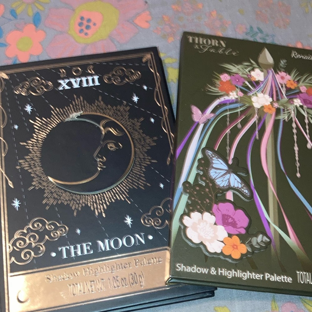 Hot Topic The Moon and Thorn & Fable Eyeshadow Palettes Final Price